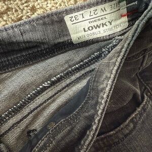 Diesel Lowky Charcoal Men Jeans